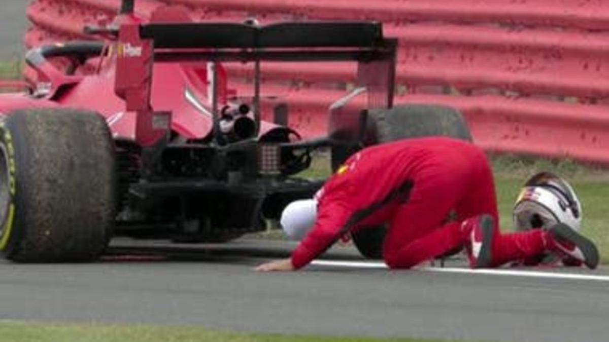 Vettel, en apuros el viernes