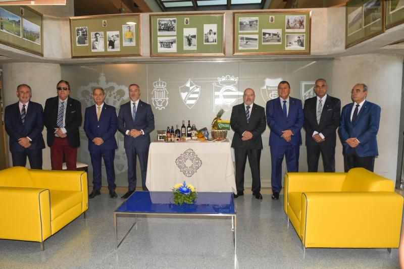 Almuerzo de los presidentes de la UD Las Palmas y el CD Tenerife