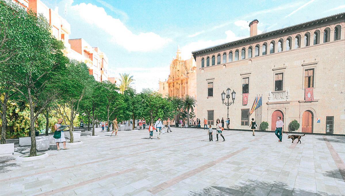 Presentación reforma de la Plaza Major de Llíria