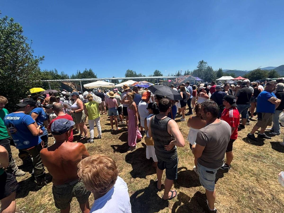 Así fue la fiesta del Prau Llagüezos.