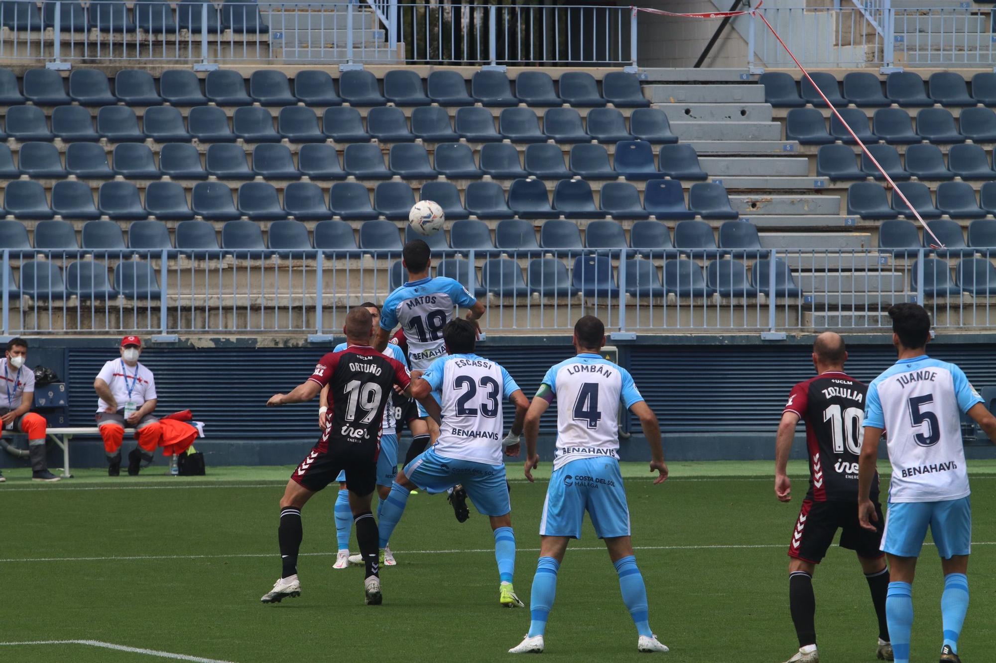 Las imágenes del Málaga CF - Albacete Balompié de LaLiga SmartBank