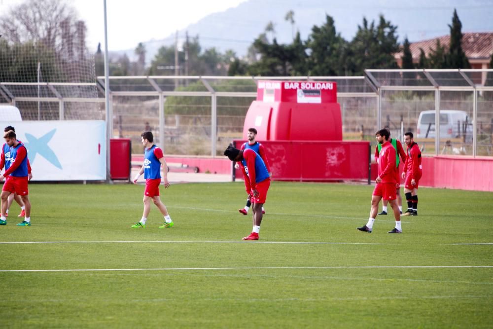 Primera sesión de 2018 del Real Mallorca