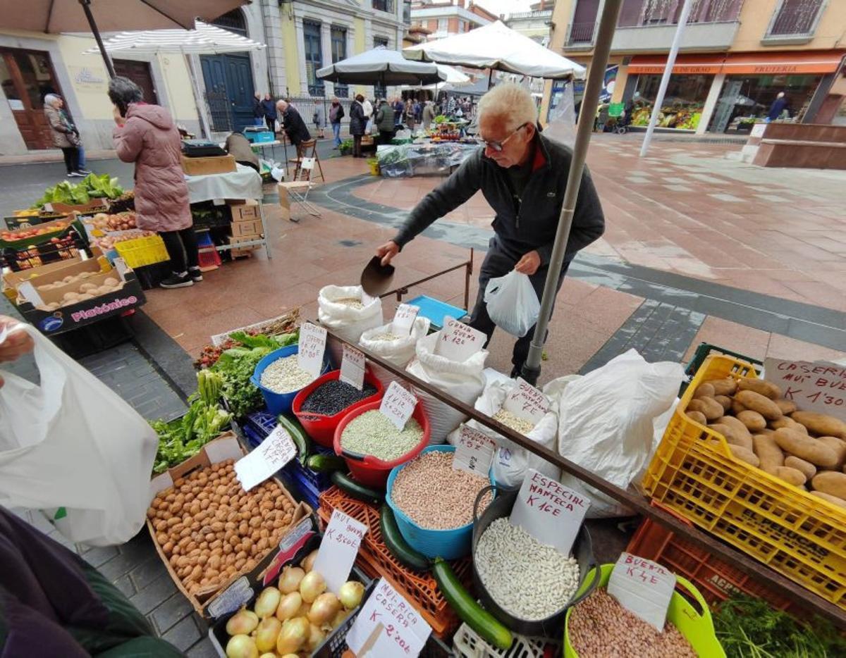Mercado dominical de Grado. | P. T.