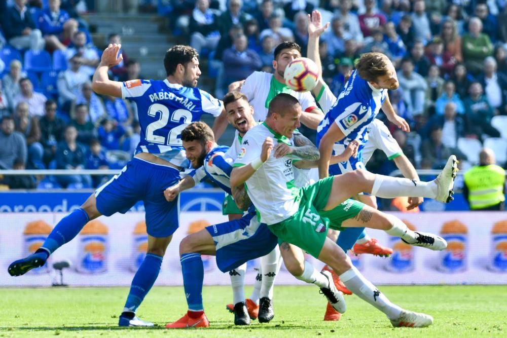 El Dépor cae ante el Extremadura en Riazor