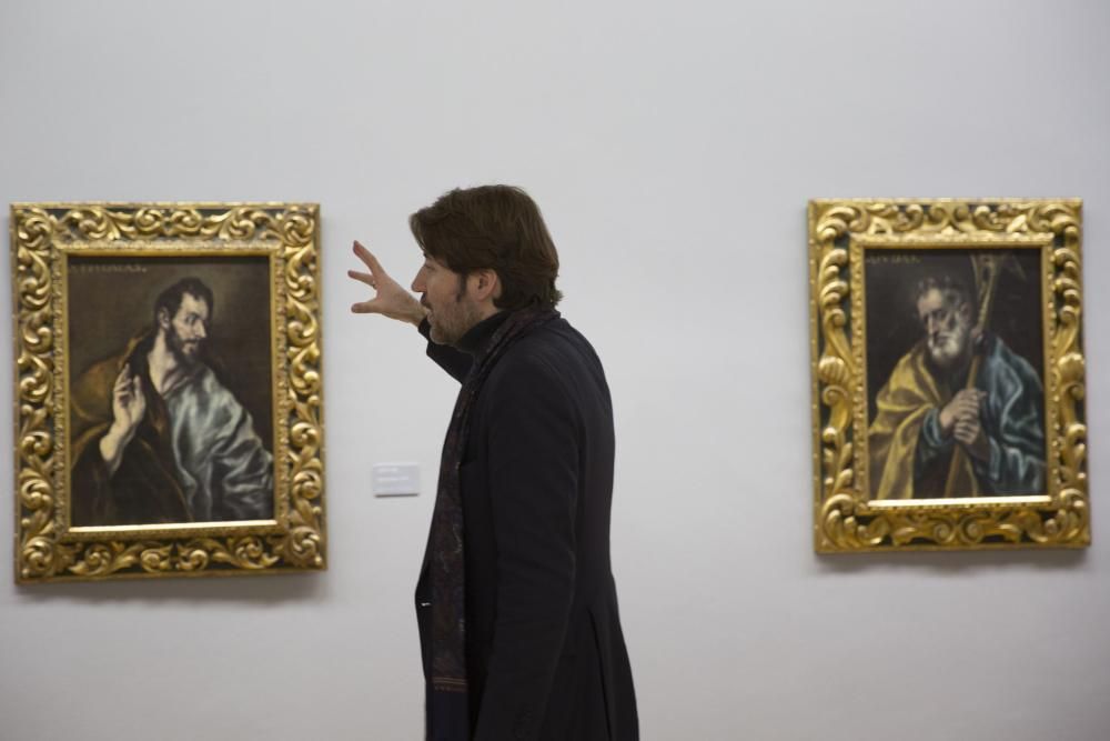 Visita guiada de Albert Serra por el Museo de Bellas Artes de Asturias