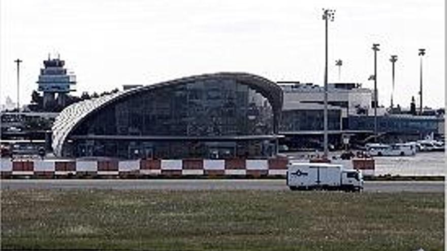 Nueva terminal del aeropuerto de Valencia.