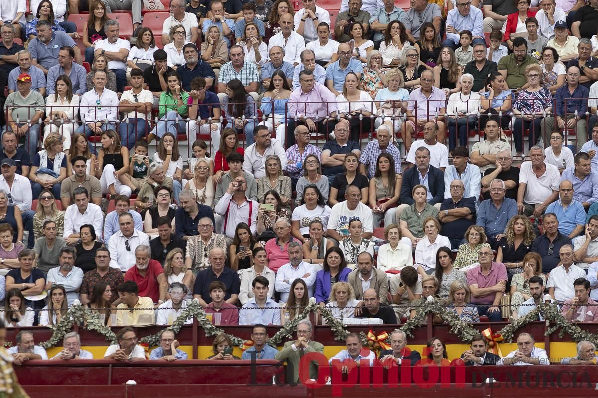 Cuarta corrida en la Feria Taurina de Murcia (Castella, Manzanares y Ureña)