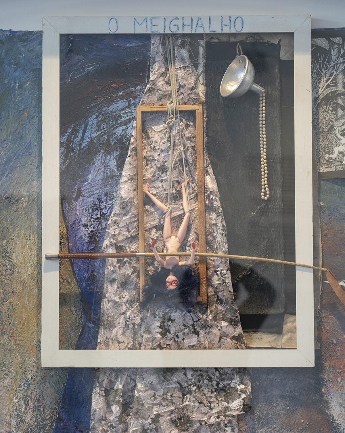 Obras de la exposición «La quema. Una retrospectiva de Elena del Rivero»