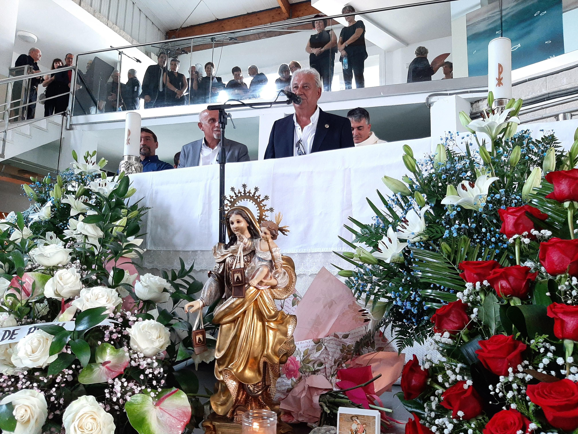 Las celebraciones de la Virgen del Carmen en Bueu