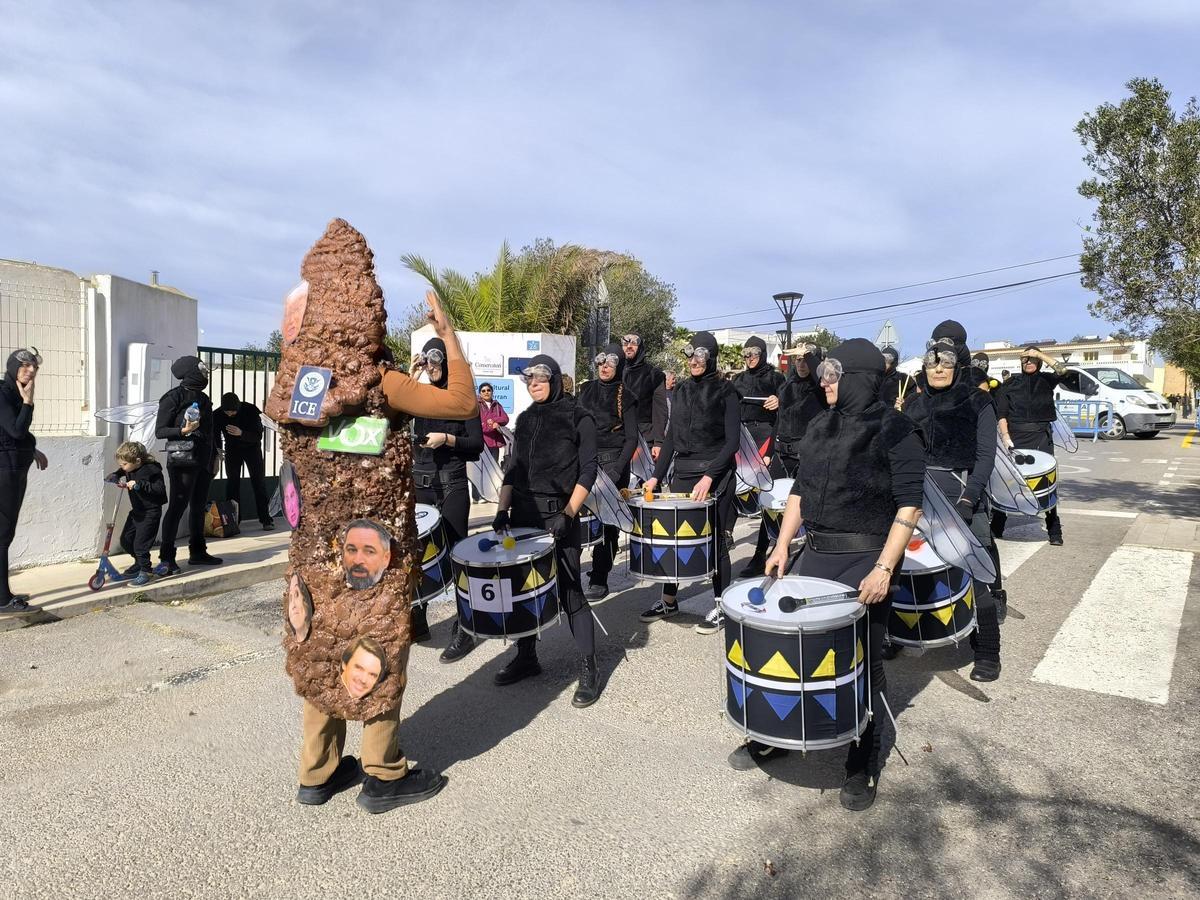 La batukada Bloco Colubraria mezcó música con reivindicación