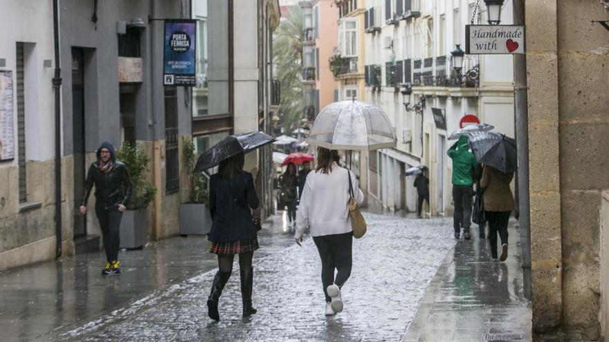 El tiempo en Alicante presenta una previsión muy inestable para la Semana Santa