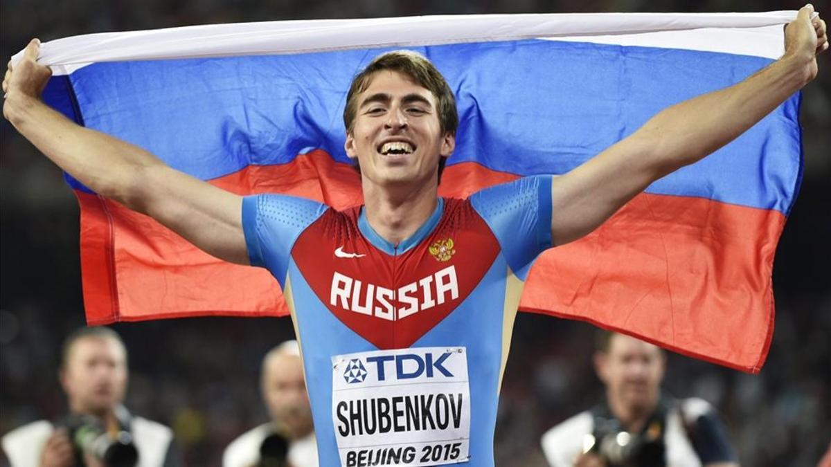 Serguéi Shubenkov, campeón mundial y europeo de 110 metros vallas