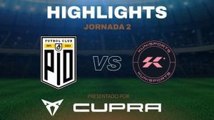 Resumen, goles y highlights del PIO (2) 1 - 1 (1) Kunisports en la jornada 2 de la Kings League