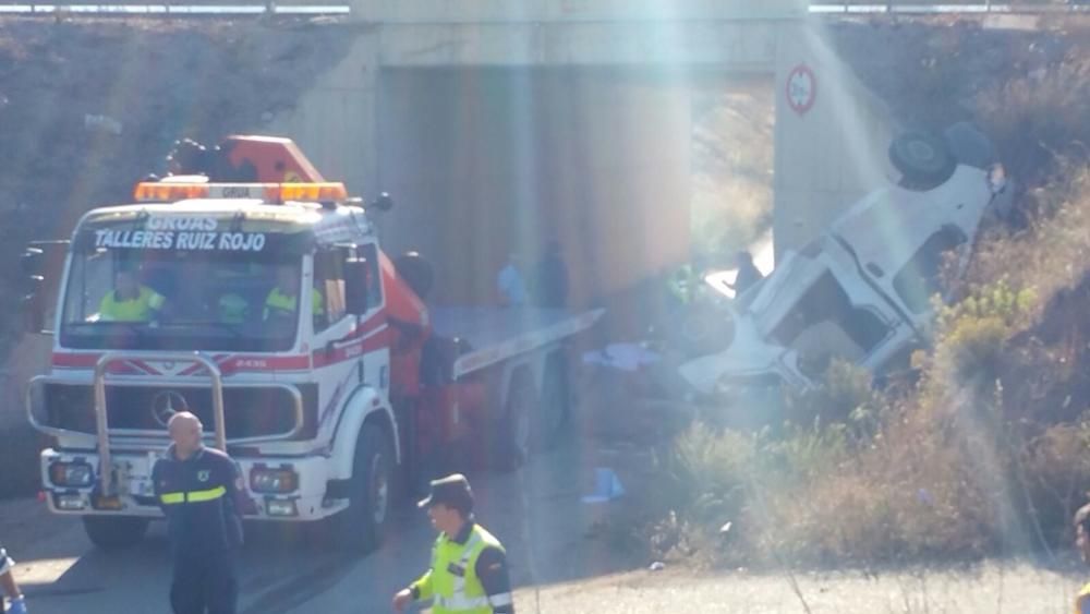 Grave accidente entre Lorca y Águilas