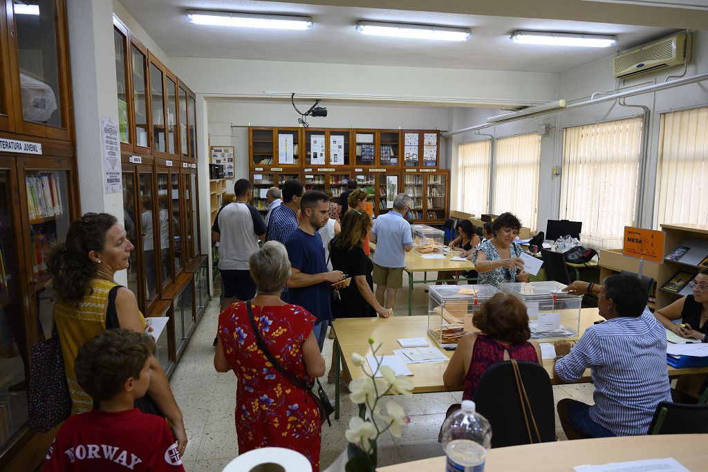 Jornada electoral en Cartagena