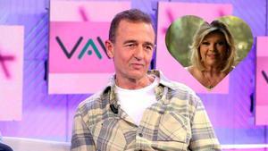 Alessandro Lequio en Vamos a ver / Terelu Campos en una foto promocional de Supervivientes