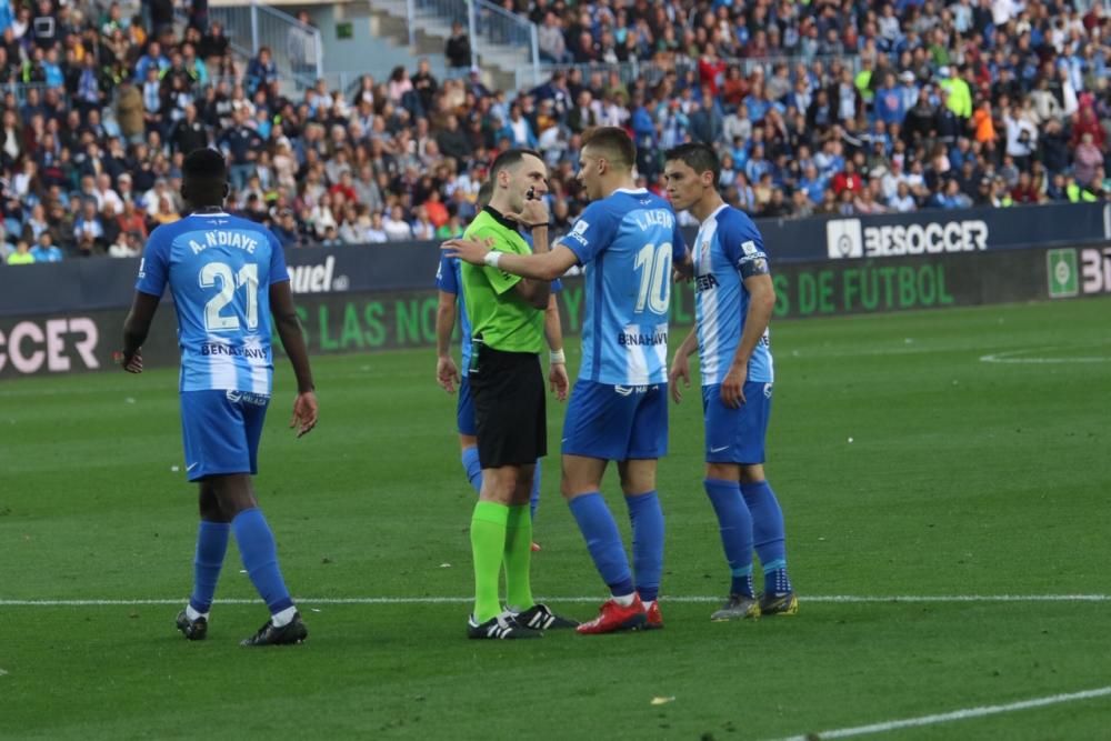 El conjunto malaguista y el gallego igualan a cero en el partido más atractivo de la jornada en la Liga 123