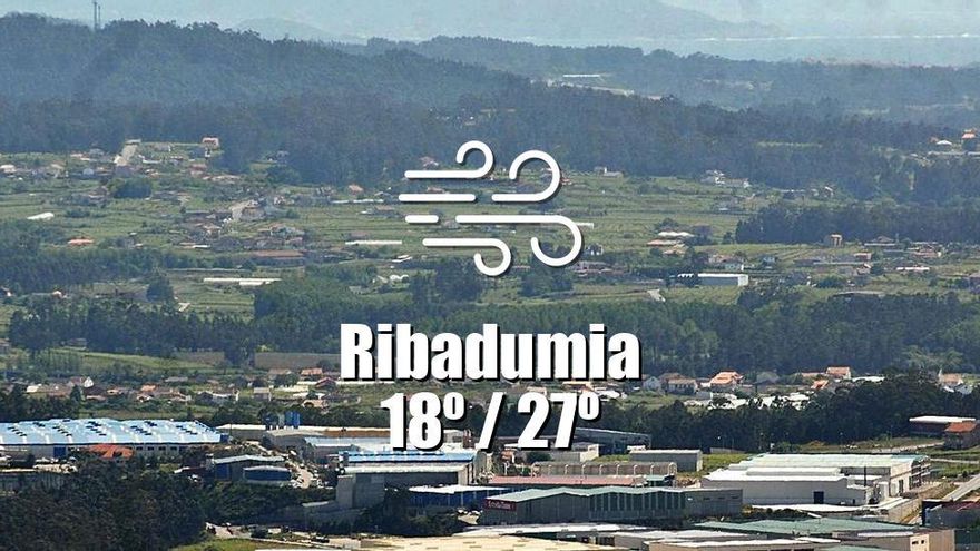 El tiempo en Ribadumia: previsión meteorológica para hoy, lunes 7 de julio