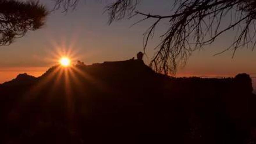 Atardecer y Puesta de Sol en el Corral de Los Juncos