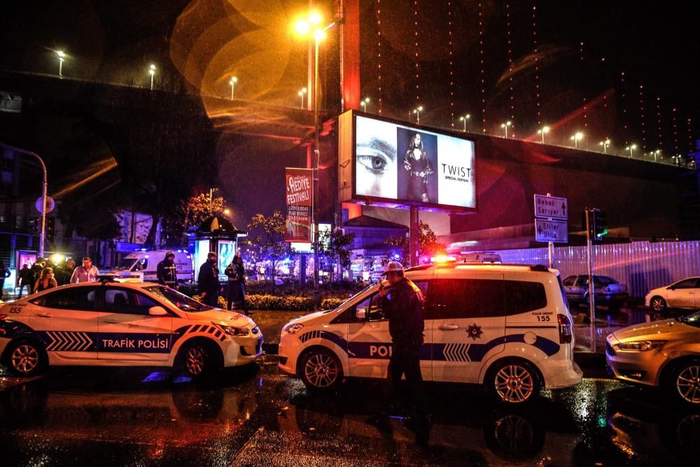 Matanza en la discoteca Reina de Estambul en Año Nuevo.