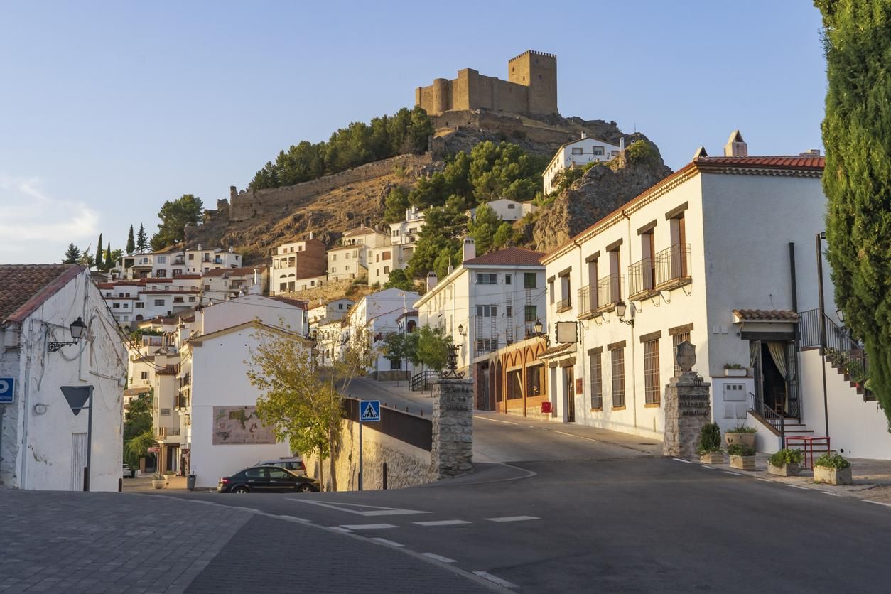Pueblo de Segura de la Sierra en la provincia de Jaén.