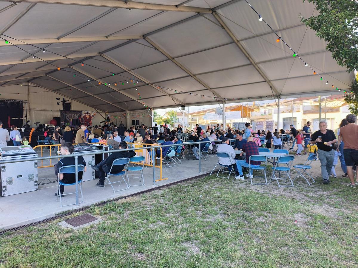 Una imatge d'arxiu de la Festa Major de Germans Sàbat.