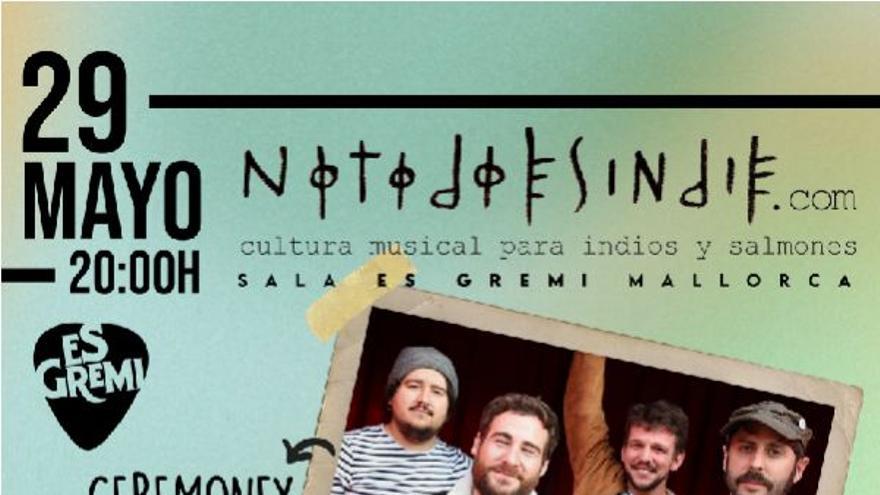 Notodoesindie presenta Ceremoney + Olivia is a ghost