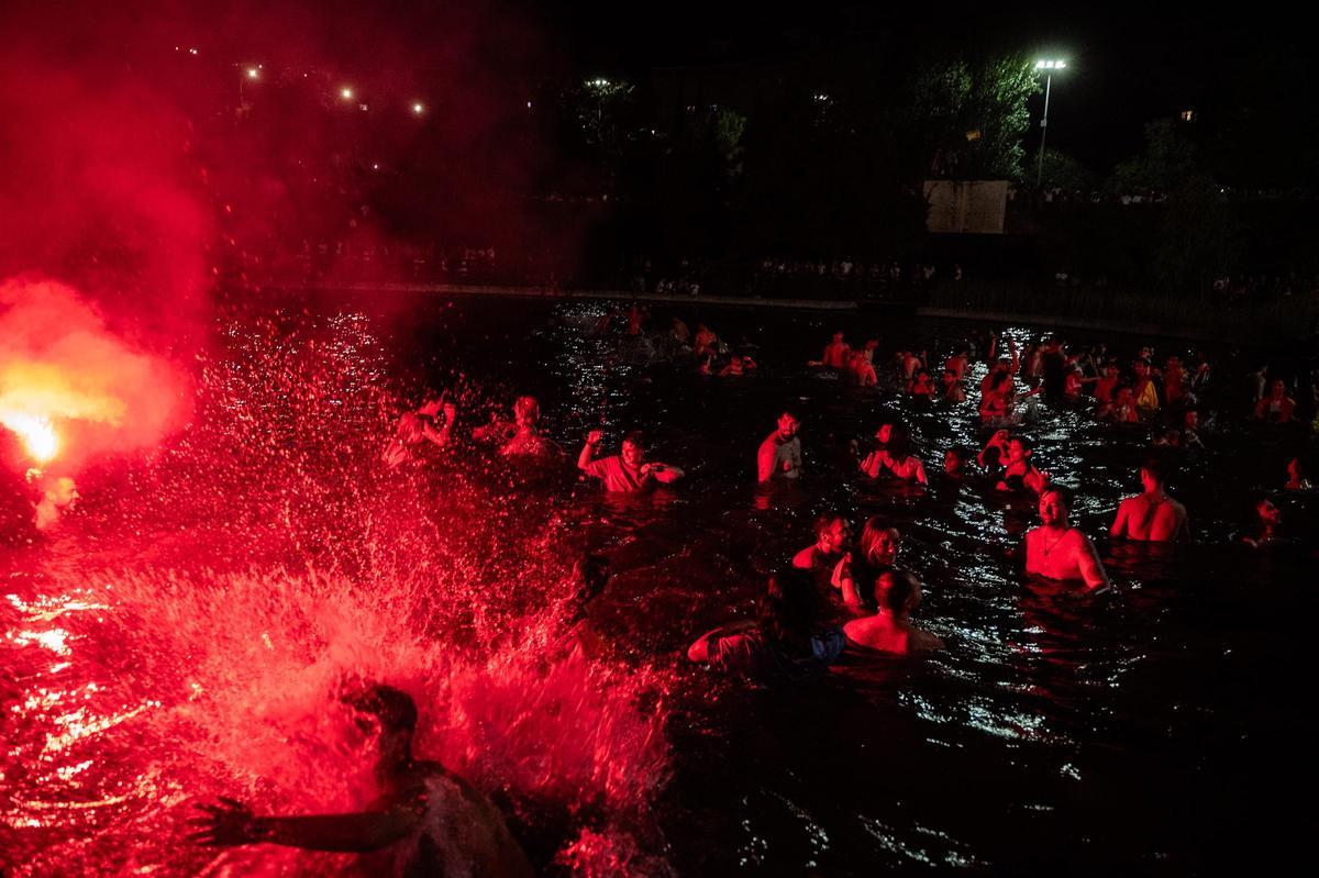 Las mejores imágenes de la celebración de la final del Mundial en Extremadura Las mejores imágenes de la celebración de la final del Mundial en Extremadura