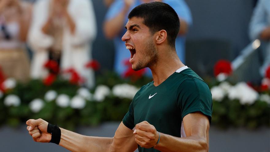Alcaraz: "He tirado de cabeza y cojones"