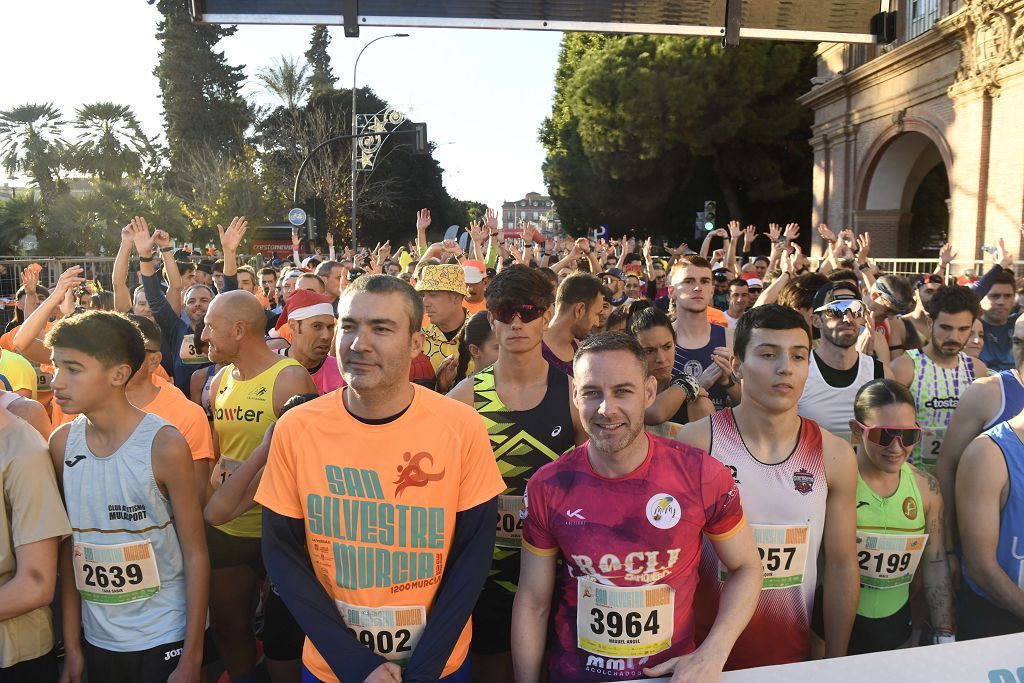 La San Silvestre 2025 en Murcia, en fotografías