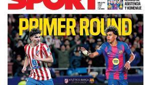 Esta es la portada de SPORT de hoy sábado, 4 de abril de 2026