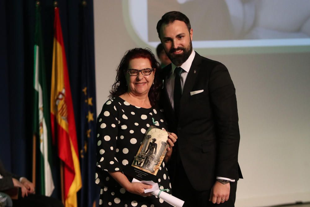 El Gobierno andaluz entrega los premios Bandera de Andalucía con motivo del 28-F Adelfa Calvo, Manuel Sarria, Francisco Cabello y la Escuela Superior de Arte Dramático, entre los galardonados