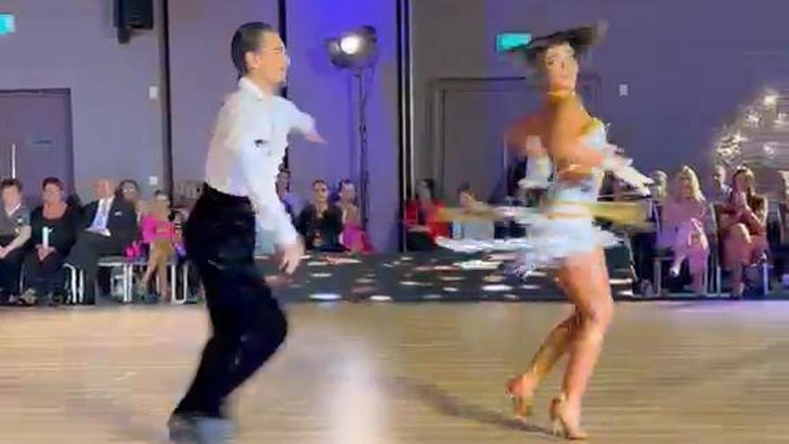 Laia y Tristán, alicantinos campeones del mundo de baile dep