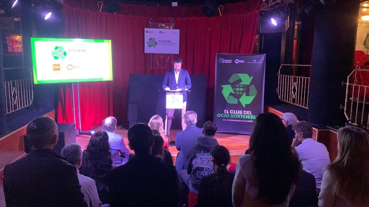 Noche Madrid y Pernod Ricard España presentan los resultados del Club del Ocio Sostenible.
