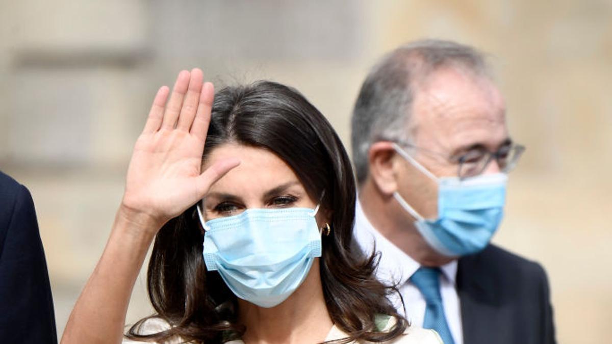 La reina Letizia en Santiago de Compostela