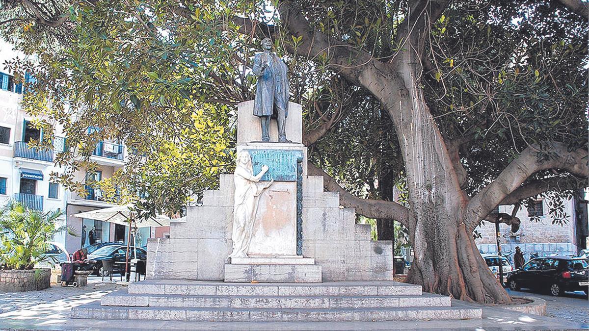 Comparativa del monumento: aspecto actual.