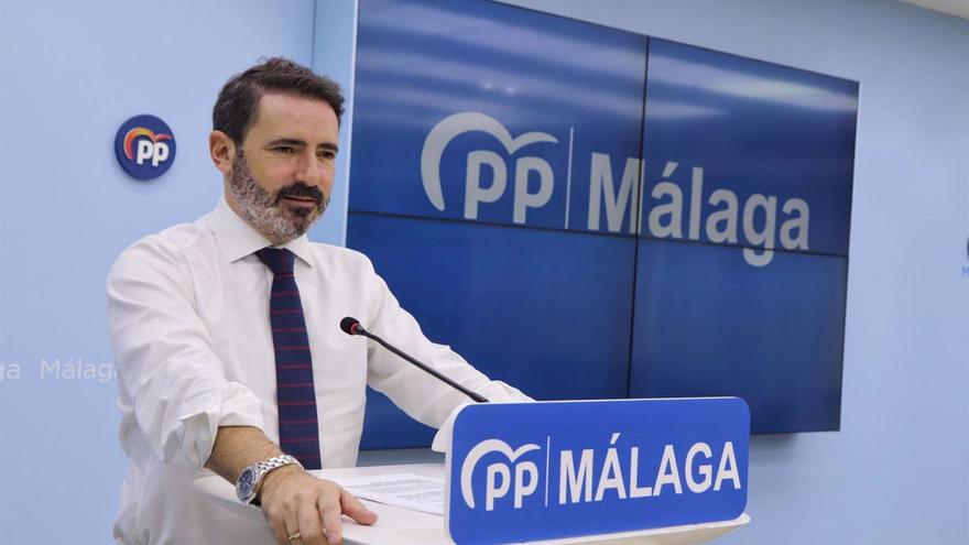 El secretario general del PP de Málaga, José Ramón Carmona.