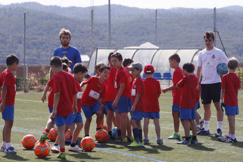 Jordi Guerrero al campus del Girona FC