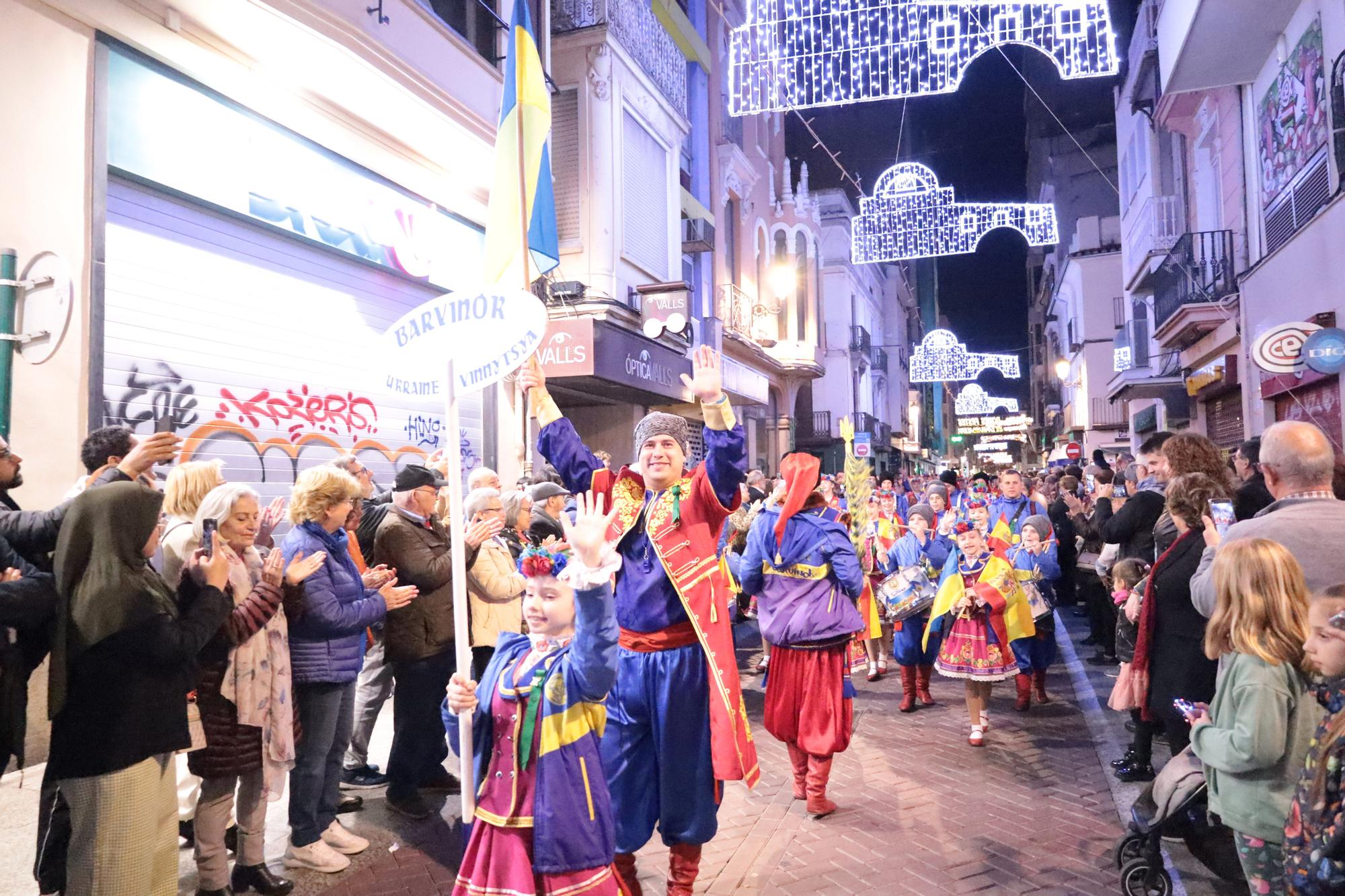 La banda de Ucrania participó en el desfile