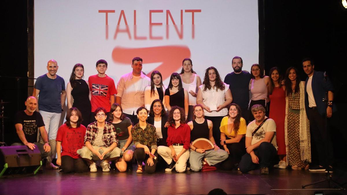 Participantes de los premios TalentoZ de Aldaia.