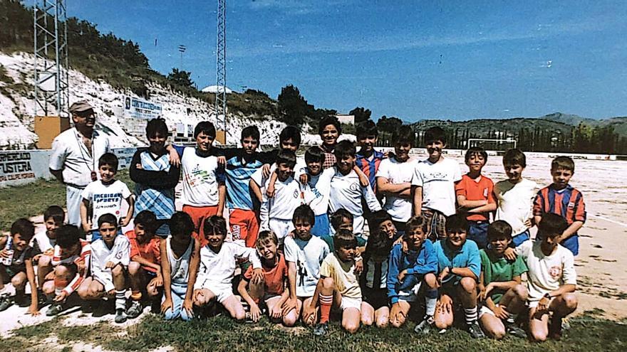 Homenaje en Benissa a Salvador Baidal, histórico del fútbol base