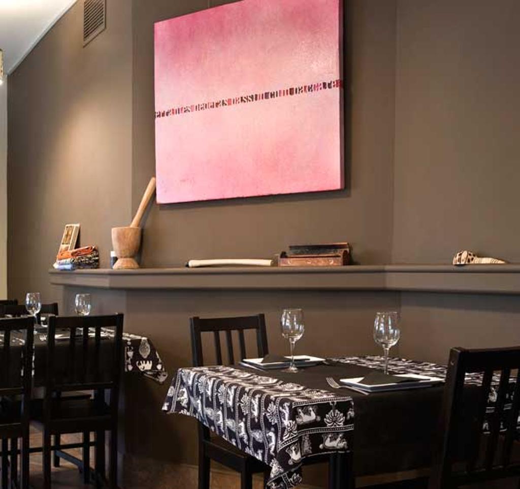 Restaurante Blanco y Negro en Oña.