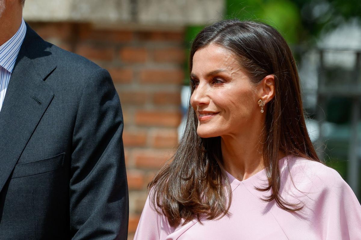 La reina Letizia en la confirmación de la infanta Sofía