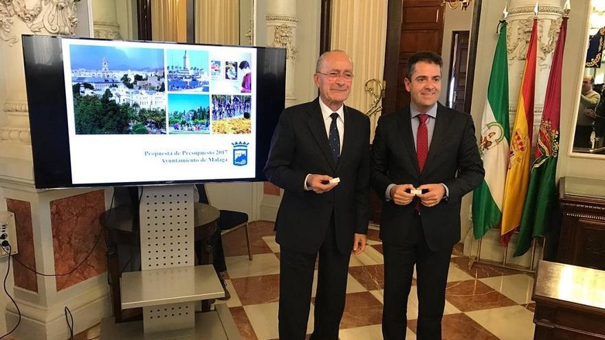 Presentación de los presupuestos del Ayuntamiento de Málaga 2017.