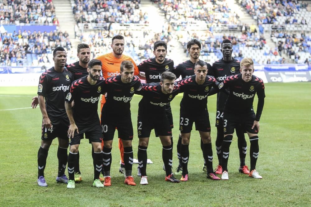 El partido entre el Real Oviedo y el Nástic de Tarragona, en imágenes