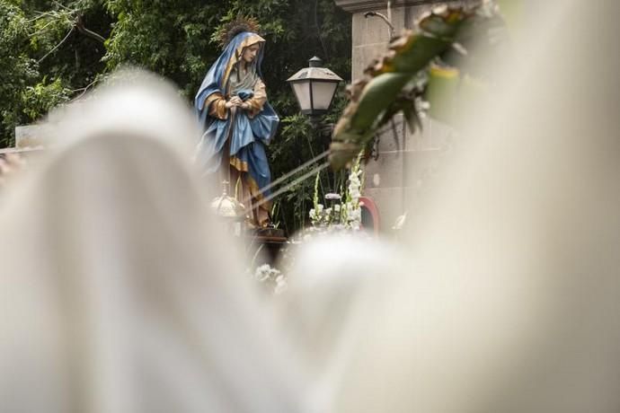 19.04.19. Las Palmas de Gran Canaria. SEMANA SANTA. Procesión de Las Mantillas en Vegueta.  Foto Quique Curbelo  | 19/04/2019 | Fotógrafo: Quique Curbelo