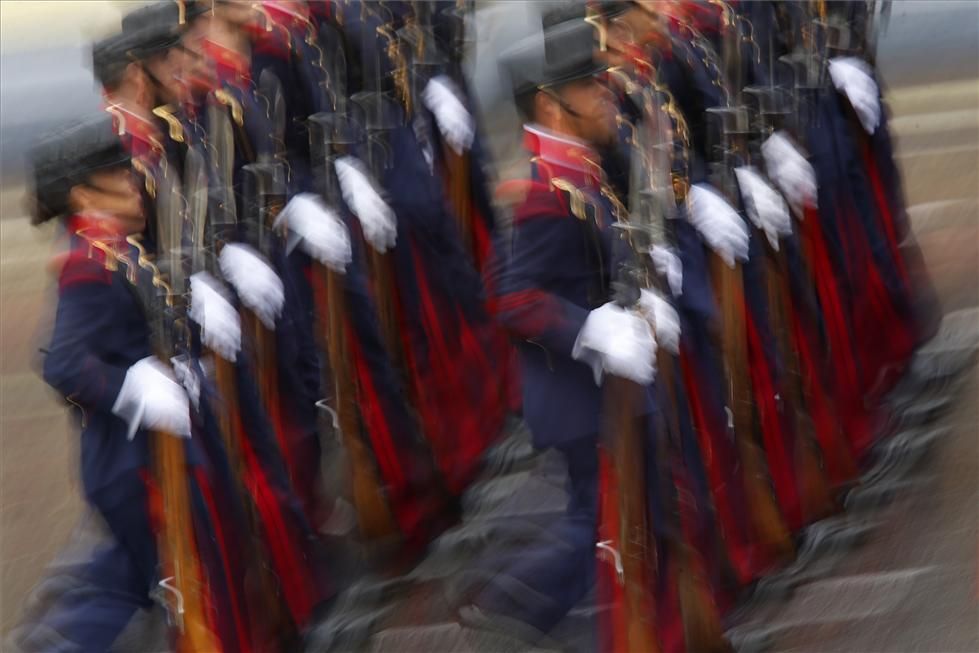 FOTOGALERIA / Desfile del Día de la Hispanidad en Madrid