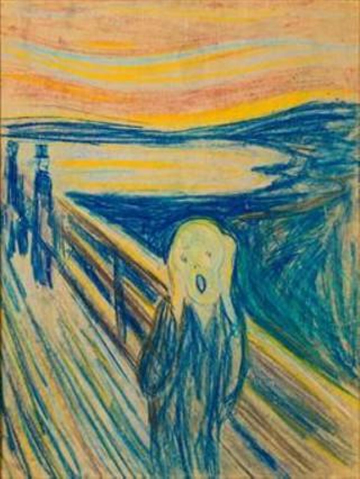 ’EL CRIT’  EDVARD MUNCH  / ’EL PONT DE TRINQUETAILLE’  VINCENT VAN GOGHDues de les peces més icòniques dels dos genis que llueixen a l’exposició i que mostren la similar formaen què tots dos es van enfrontar a la por existencial. ’El crit’ és la primera vegada que s’exhibeix a Holanda.