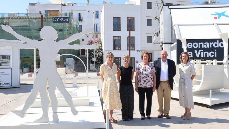 Muestra para conectar con el pensamiento de Leonardo de Vinci en Ibiza
