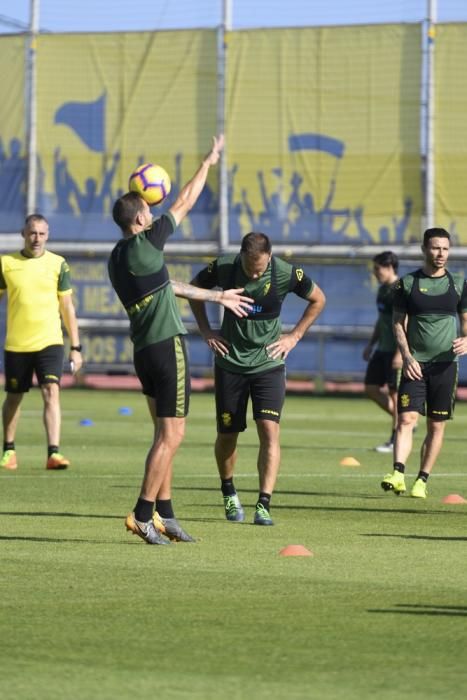 Entrenamiento de la UD Las Palmas